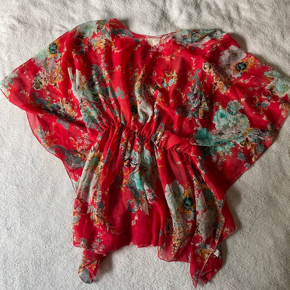 Arianna by Howard red flows too- sheer